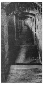 Transform your bathroom into a gateway to history with the "Fort Knox Hallway" towel. This unique towel features a striking black-and-white photograph of the historic Fort Knox in Bucksport, Maine. The image captures the mysterious and shadowy passageways of this well-preserved 19th-century fort, known for its significant role in the coastal defense system during the Civil War era. The photograph's deep contrasts and textured details bring the fort's storied past to life, making it a perfect addition to any home decor with a historical or architectural theme. Key Features: High-Quality Material: Made from soft, absorbent fabric that ensures both comfort and durability. Detailed, Fade-Resistant Print: The monochromatic photograph is printed in high resolution, ensuring long-lasting vibrancy even after multiple washes. Generous Size: This towel is available in a variety of sizes, providing ample coverage whether used as a bath towel or a beach towel. Machine Washable: Easy to care for, simply machine wash and tumble dry to maintain its quality. Perfect for Any Home: Home Decor: Add a touch of historical elegance to your bathroom with this unique towel. Gifting: A thoughtful gift for history enthusiasts, architecture lovers, or anyone with a connection to Maine. Bring a piece of Maine’s military history into your home with the "Fort Knox Hallway" towel. Photography by Blaine Stoner.