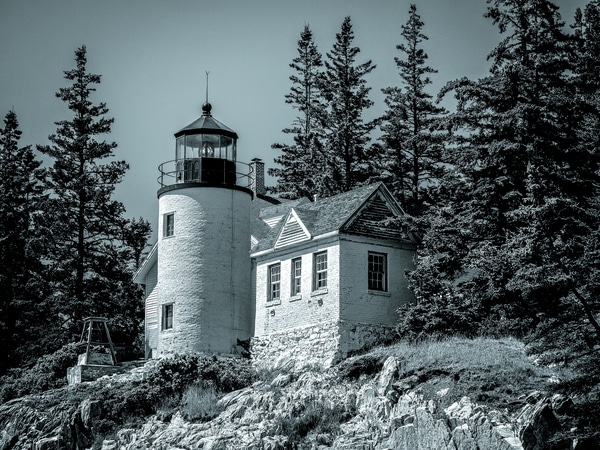 The Bass Harbor Lighthouse